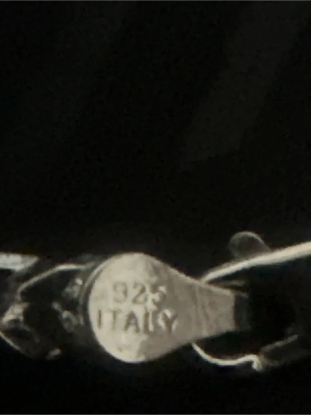 Men's Silver Curb Link Bracelet - Unbranded